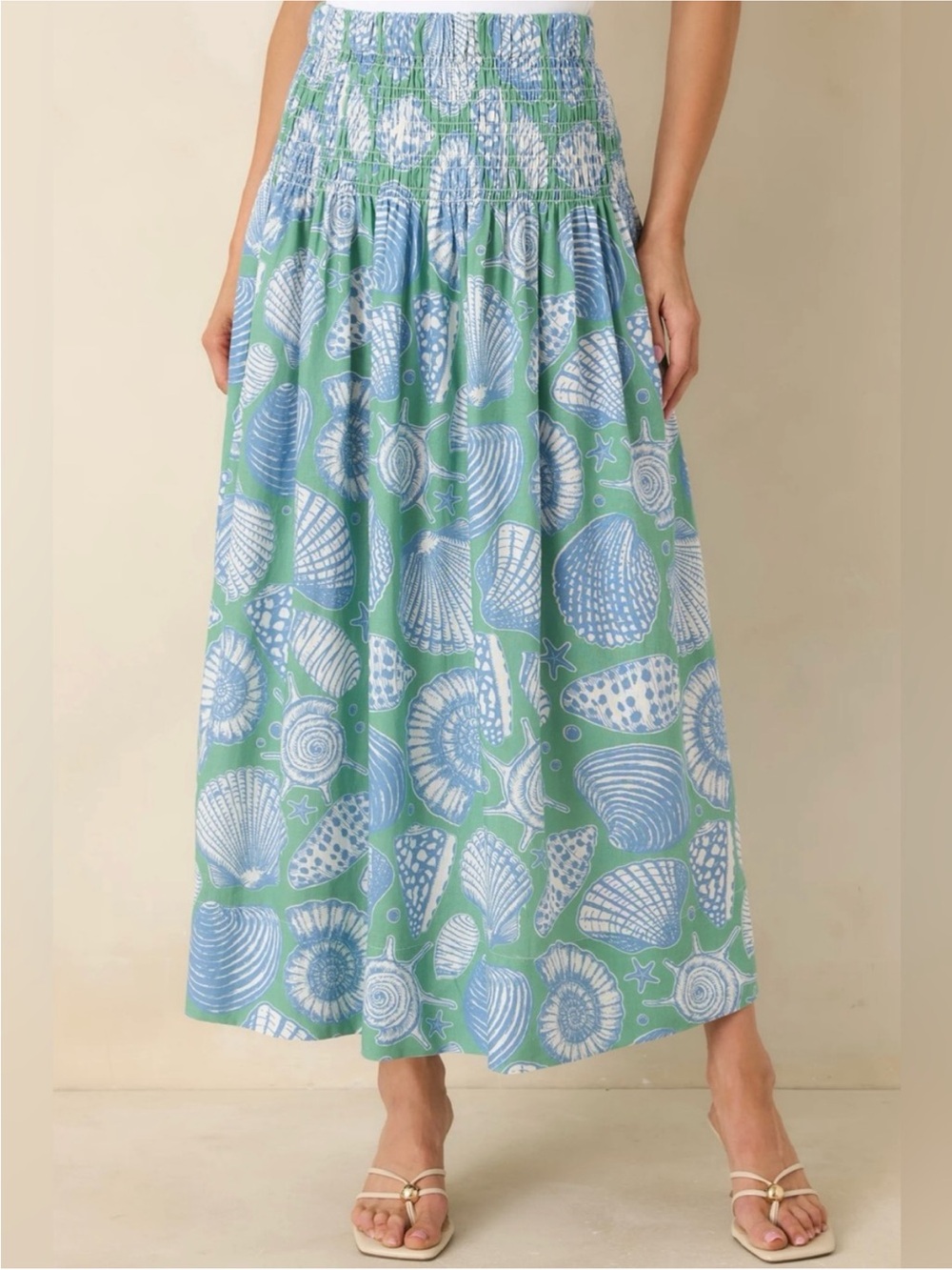 PARADISA SIESTA KEY OCEANA BLUE MULTI CONVERTIBLE SKIRT DRESS Size Large NWT - Picture 1 of 6